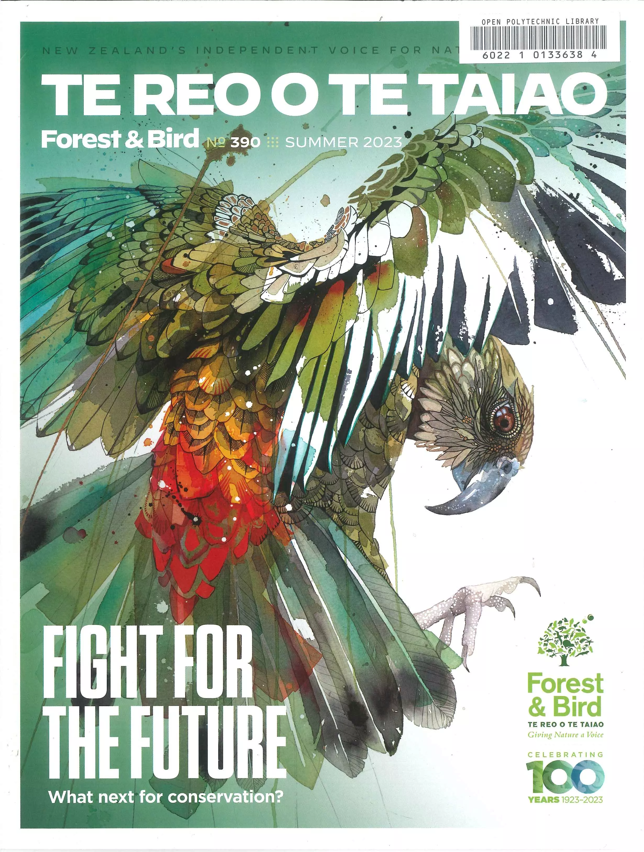 Forest and Bird summer 2023 cover
